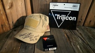 Trijicon Caps signed by Ivan Carter